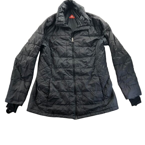 Columbia Women's Omni-Heat Puffer Jacket Large Black Quilted No Tags - Picture 1 of 15